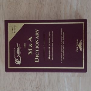 M & A Pocket Dictionary